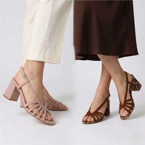 Tacón destalonado de Marlene Cruz