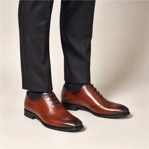 Zapato Oxford de una sola pieza de Luis Gonzalo